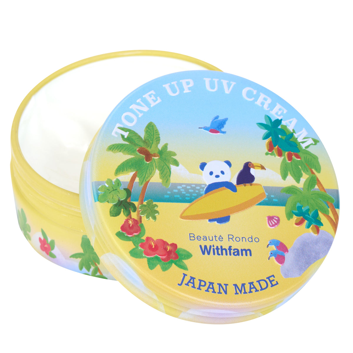 ビューテロンド Withfam トーンアップUVクリーム　SPF50+ PA++++　無香料