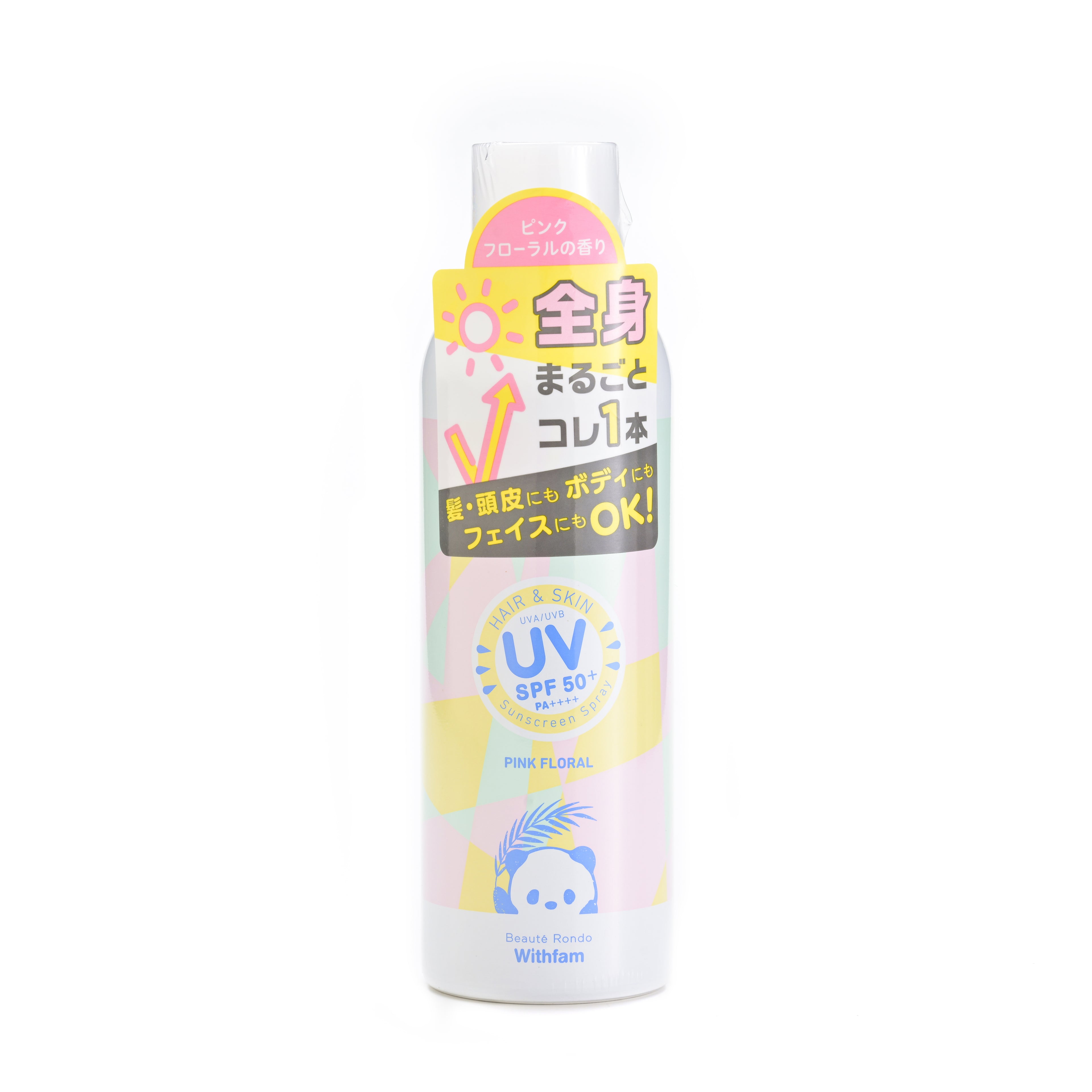 ビューテロンド Withfam ヘア＆スキンUVスプレー200g