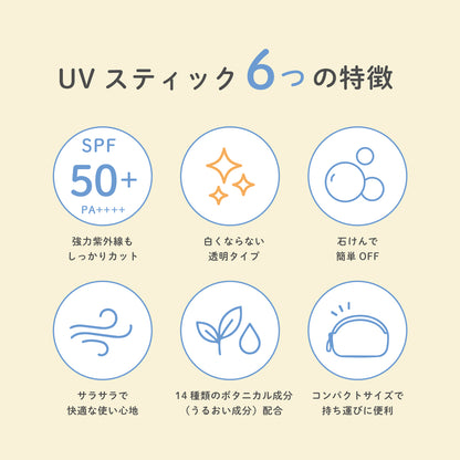 【リニューアル】ビューテロンド Withfam UVスティック ハーブ 15g